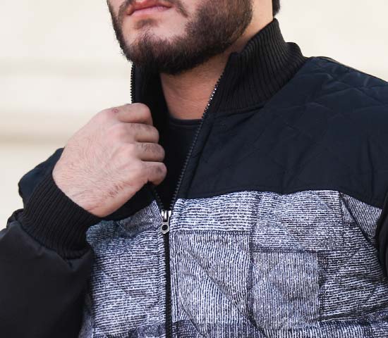کاپشن مردانه مدل Parsin(طوسی) - Image 4
