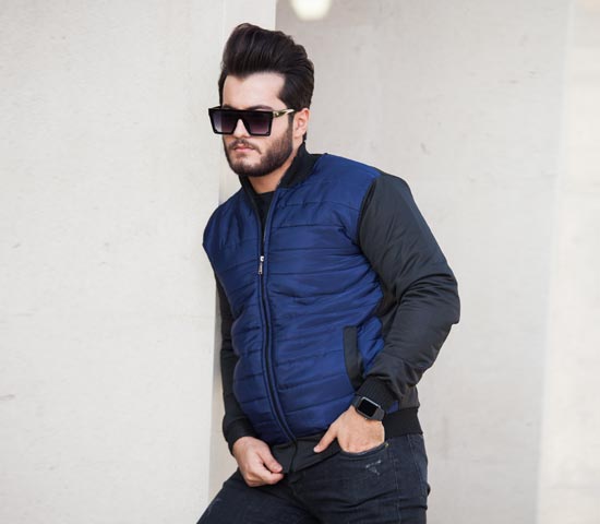 کاپشن مردانه مدل Parsin(آبی) - Image 5