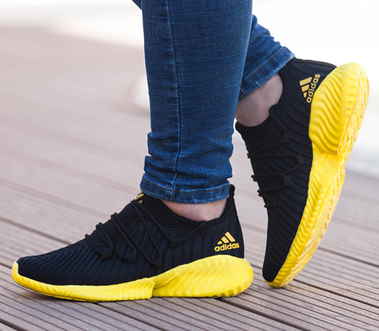 کفش مردانه Adidas مدل VERISA (مشکی زرد) - Image 4