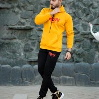 ست سویشرت شلوار مردانه مدل Parades (زرد)