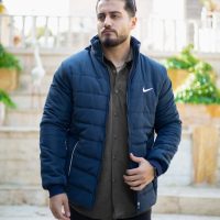 کاپشن مردانه Nike مدل Sarzi (سورمه ای)