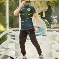 ست تیشرت و شلوار مردانه evonik مدل DADDY