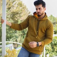 هودی مردانه کلاه دارIcon(خردلی)