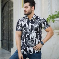 پیراهن مردانه هاوایی مدل catch