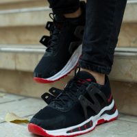 کفش مردانه Reebok مدل Stock (مشکی قرمز )