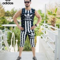 ست تاپ و شلوارک مردانه Adidas مدل Lima