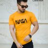 تیشرت مردانه مدل NASA (خردلی)
