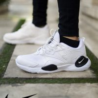 کفش مردانه Nike مدل Madrid (سفید مشکی )