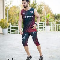 ست تاپ و شلوارک مردانه Adidas مدل Etihad