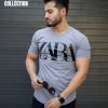 تیشرت مردانه مدل ZARA (طوسی)