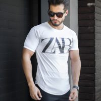 تیشرت مردانه مدل ZARA (سفید)