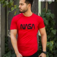 تیشرت مردانه مدل NASA (قرمز)
