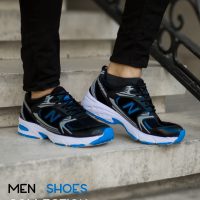 کفش مردانه new balanc مدل ABZ(مشکی آبی)