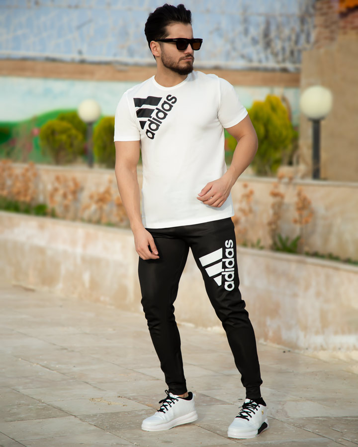 ست تیشرت و شلوار Adidas مدل Alshpert - Image 3