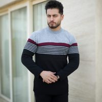 بافت مردانه مدل Pontia (مشکی)