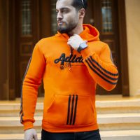 هودی مردانه Adidas مدل Modhim (نارنجی)