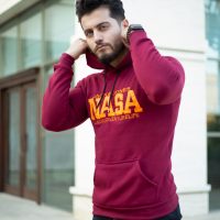 هودی مردانه Nasa مدل Jack (زرشکی)