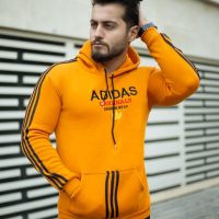 هودی مردانه Adidas مدل Karon (خردلی)