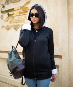 سویشرت زنانه کلاه خز Arzhan