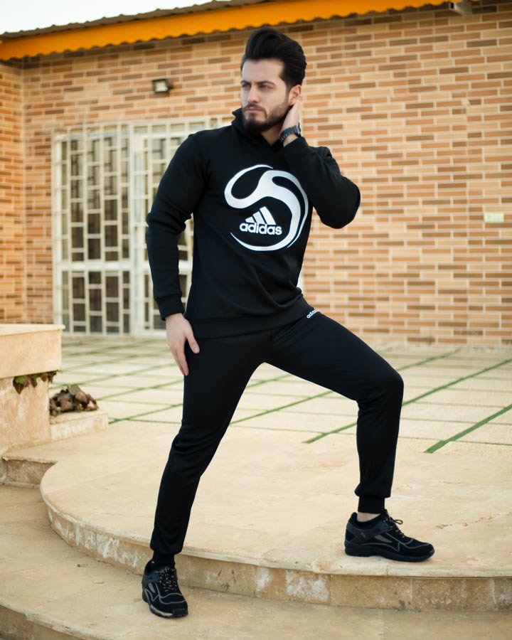 ست سویشرت و شلوار Adidas مدل Saroo - Image 3