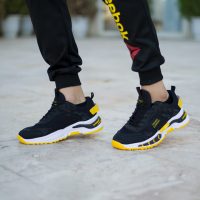 کفش مردانه Fashion مدل Trends (مشکی زرد)