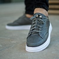 کفش مردانه Wagoon مدل Shown33 (طوسی)