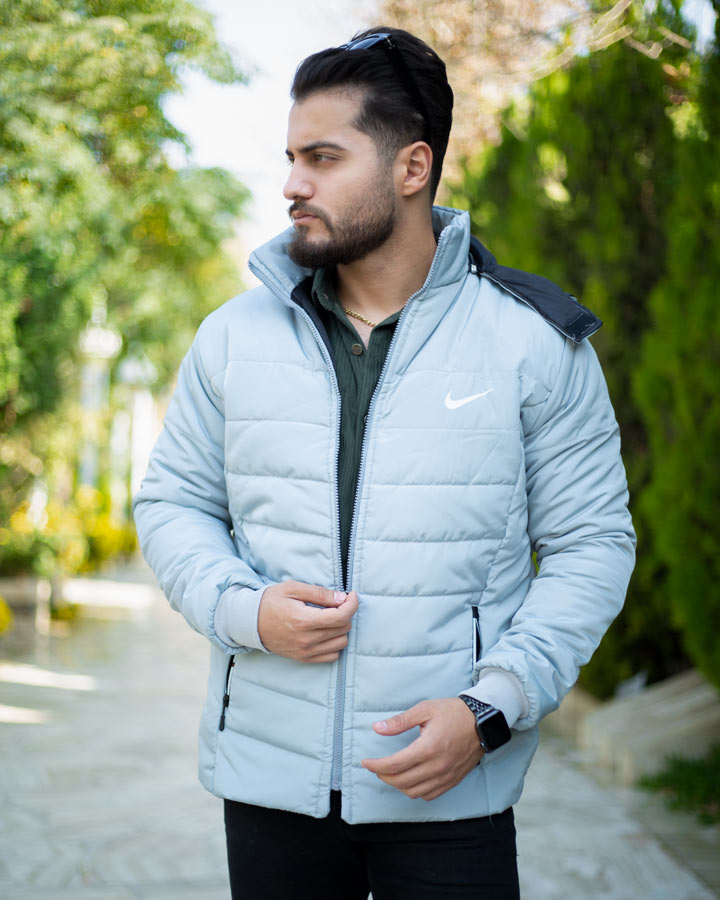 کاپشن مردانه Nike مدل Sarzi (طوسی) - Image 3