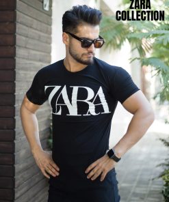 تیشرت مردانه مدل ZARA (مشکی)