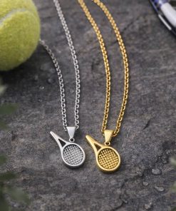 گردنبند زنانه و مردانه مدل tennis کد 6456