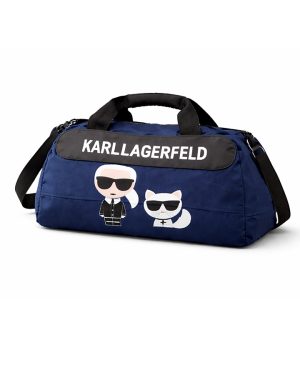 ساک ورزشی مدل karllagerfeld ( سورمه ای)کد 6462