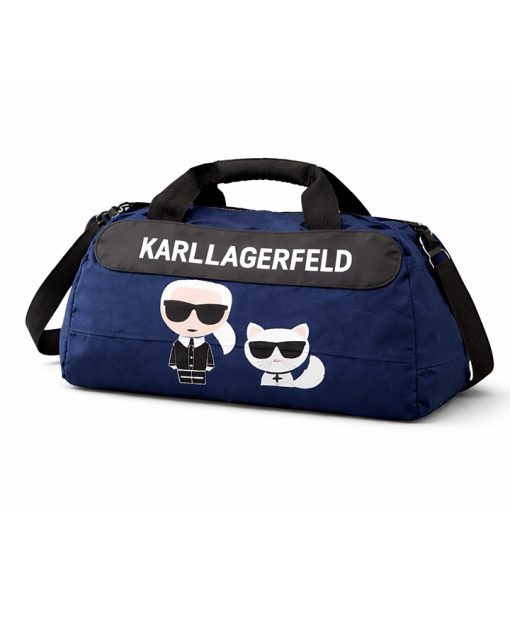 ساک ورزشی مدل karllagerfeld ( سورمه ای)کد 6462