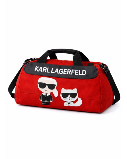 ساک ورزشی مدل karllagerfeld ( قرمز )کد 6461