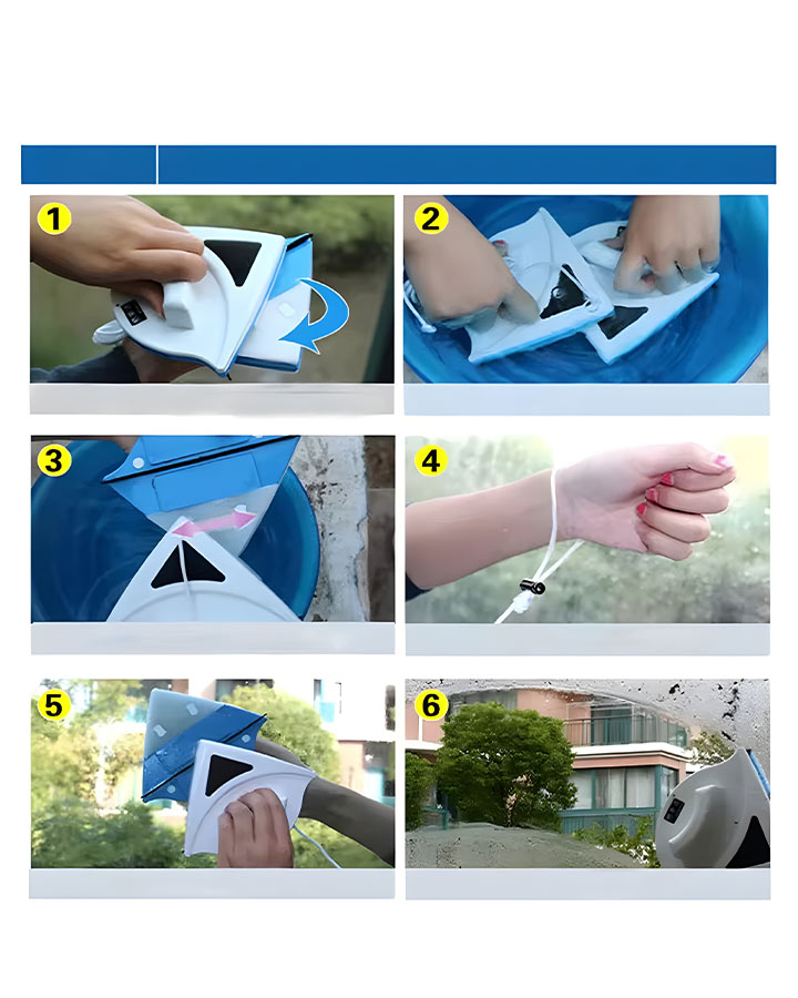 شیشه شور مغناطیسی مدل pro3 کد 6472 - Image 4