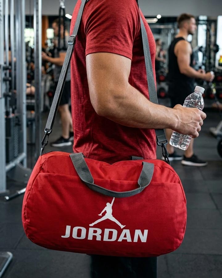 ساک ورزشی مدل Jordan (قرمز) کد 6512 - Image 3