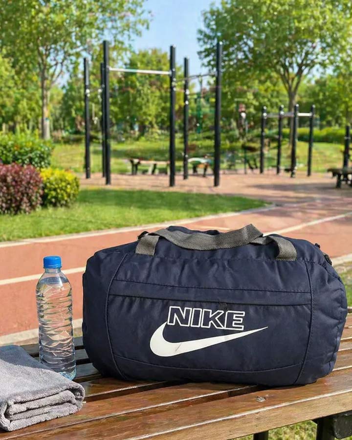 ساک ورزشی مدل NIKE ( سورمه ای ) کد6516 - Image 4