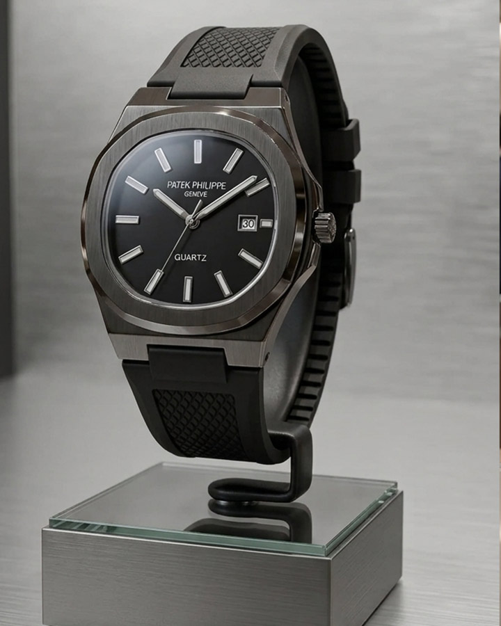 ساعت مردانه PATEK PHILIPPE ( مشکی ) کد 6508 - Image 3