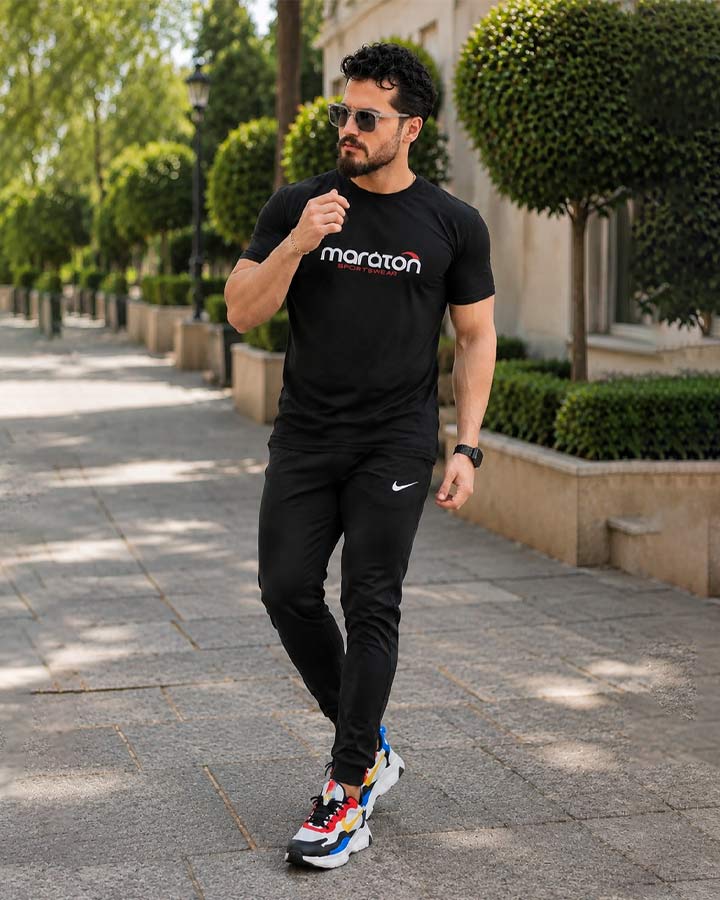 ست تیشرت شلوار مردانه مدل Maraton کد 5942 - Image 4