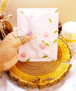 ماسک ورقه ای هلو بیوآکوا BIOAQUA کد 67956 |