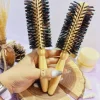 برس مو پیچی دسته بامبو