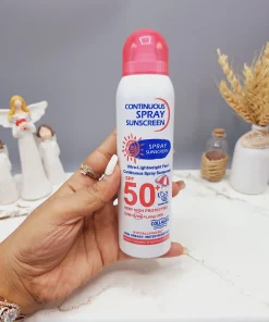 اسپری ضدآفتاب spf 50 برند وکالی WOKALI کد 545