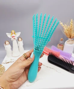 برس مو و گره باز کن فلکسی در سه حالت مختلف اورجینال