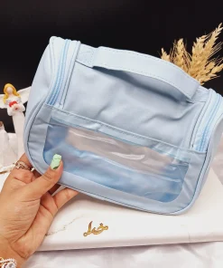 Alternative view of کیف آرایشی واشبگ بیضی آبی سایز بزرگ WASHBAG