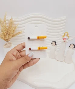 پک کارتی گیره مو طرح سیگار