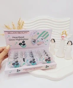 Alternative view of هایلایتر دو رنگ طرح قلب و گل برند BILLION BEAUTY کد 10078