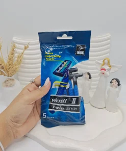 پک ژیلت 2 لبه بسته 5 عددی برند WETELLI کد 0311