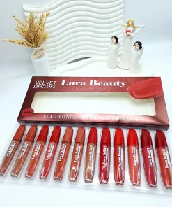پک رژ مایع 12 تایی Lura Beauty کد 6665پک رژ مایع 12 تایی Lura Beauty کد 6665