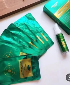 پک ماسک رفع چین و چروک کلاژن ساز جذبی اصل برند BROLAMEN کد 8509
