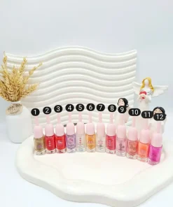لاک تکی خوش رنگ گلی طرح استوانه ای N532