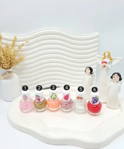لاک تکی خوش رنگ میوه ای طرح گرد N533