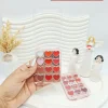 پالت لب و گونه ۱۲ رنگ طرح قلبی گلف گرل کد ۶۴۷۹